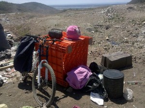 recycling bike