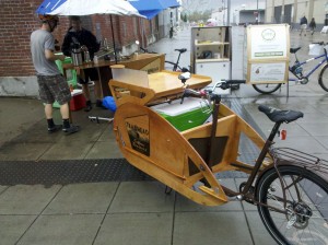 Trailhead's cafe bike