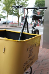 Jeff, the owner, would eventually like to offer their own bike delivery service.