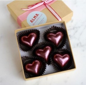 Alma Chocolate aims to delight. Order a gift box and we’ll deliver!