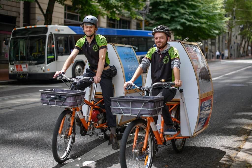 Milagroso Preconcepción añadir The Benefits of Delivery by Bike - Portland Pedal Power